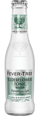Fever-Tree Refreshingly Light Elderflower Tonic Water 24 x 200ml