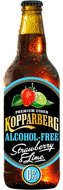 Kopparberg Strawberry & Lime Cider Alcohol Free 8 x 500ml