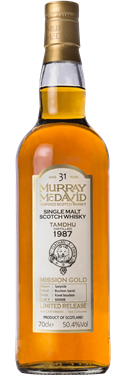 Murray McDavid Mission Gold Tamdhu 31 Year Old Single Malt Whisky